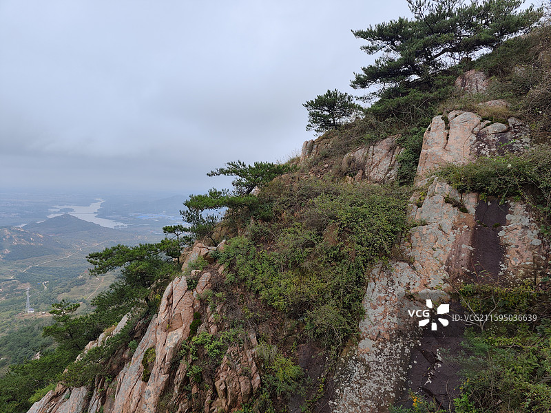 秋天寒露节气，日照市马亓山秋色风光图片素材