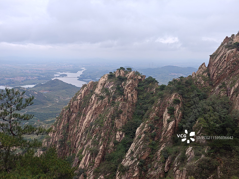 秋天寒露节气，日照市马亓山秋色风光图片素材