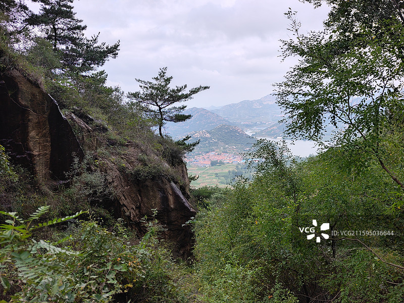 秋天寒露节气，日照市马亓山秋色风光图片素材