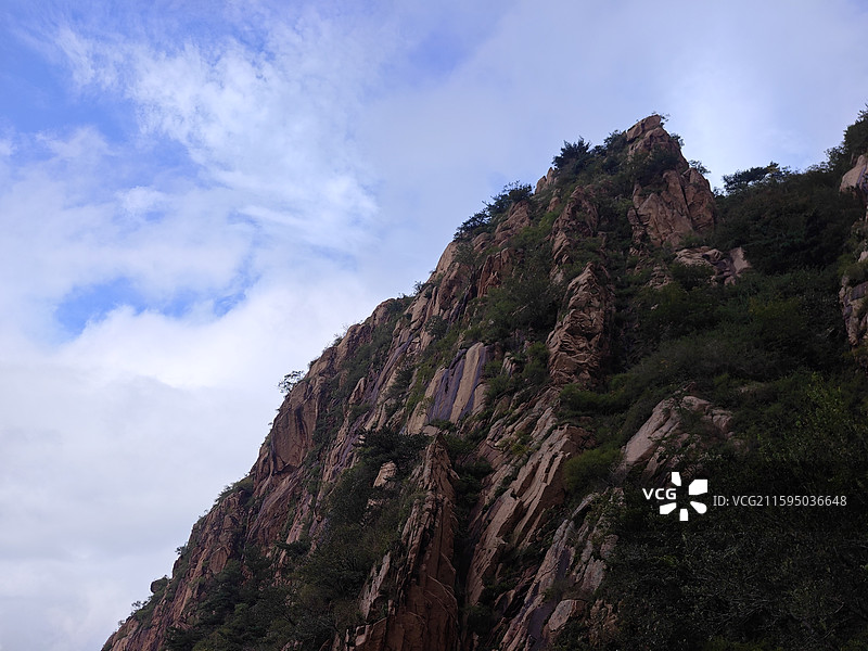 秋天寒露节气，日照市马亓山秋色风光图片素材