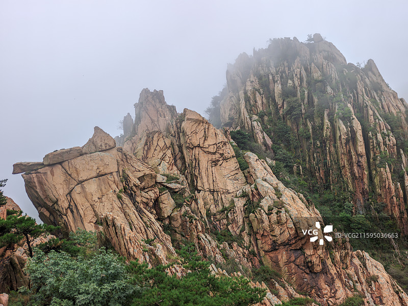 秋天寒露节气，日照市马亓山秋色风光图片素材
