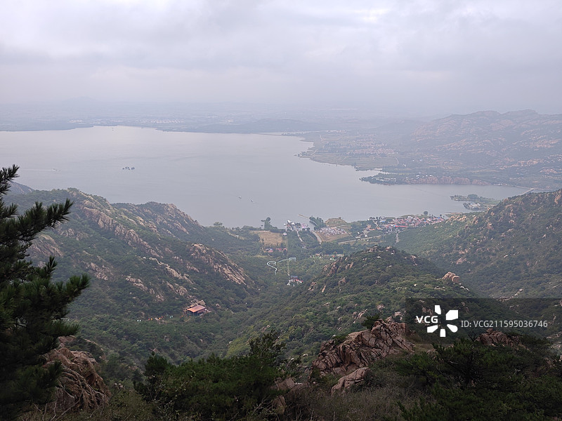 秋天寒露节气，日照市马亓山秋色风光图片素材