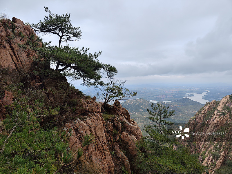 秋天寒露节气，日照市马亓山秋色风光图片素材