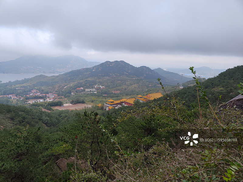 秋天寒露节气，日照市马亓山秋色风光图片素材