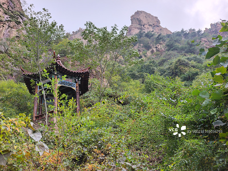 秋天寒露节气，日照市马亓山秋色风光图片素材