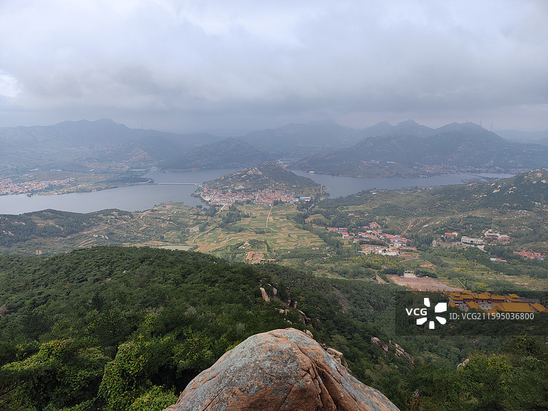 秋天寒露节气，日照市马亓山秋色风光图片素材