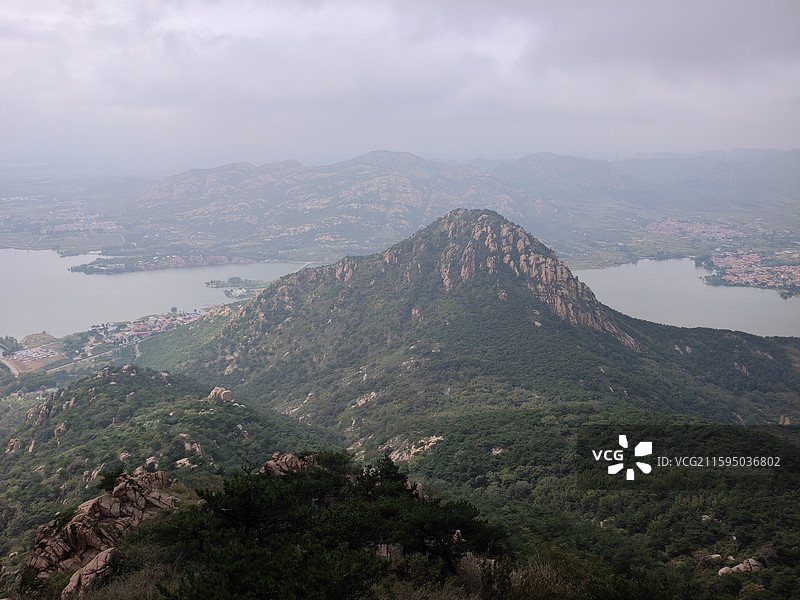 秋天寒露节气，日照市马亓山秋色风光图片素材