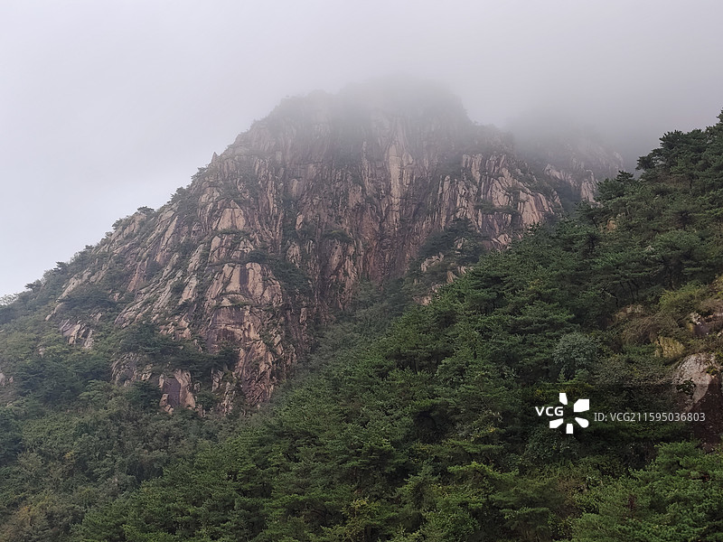 秋天寒露节气，日照市马亓山秋色风光图片素材