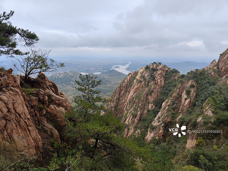 秋天寒露节气，日照市马亓山秋色风光图片素材