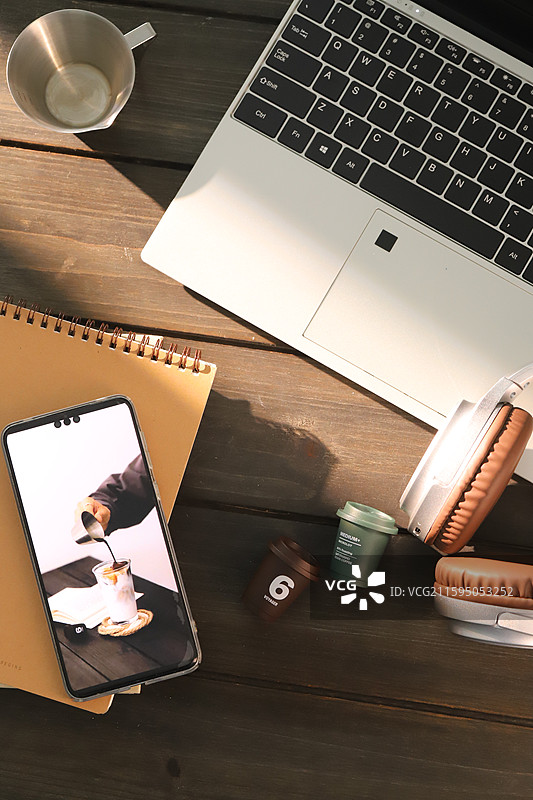 咖啡拿铁图片素材