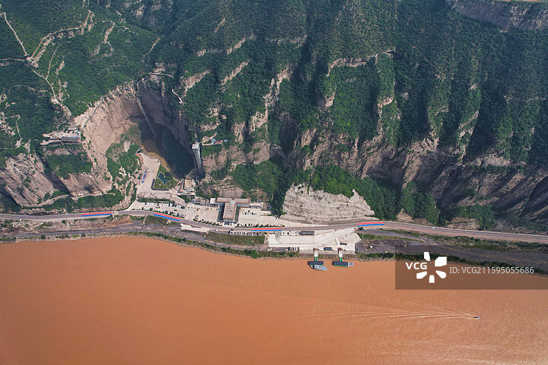 黄河大梯子崖景区图片素材
