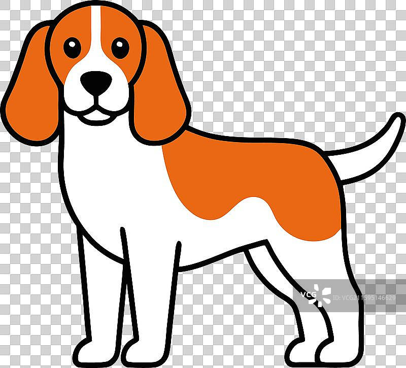 狗狗蜱虫游泳图标图片素材