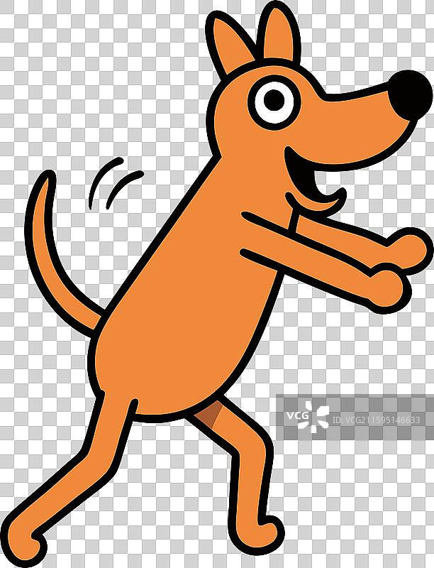 狗蜱虫跳舞图标图片素材