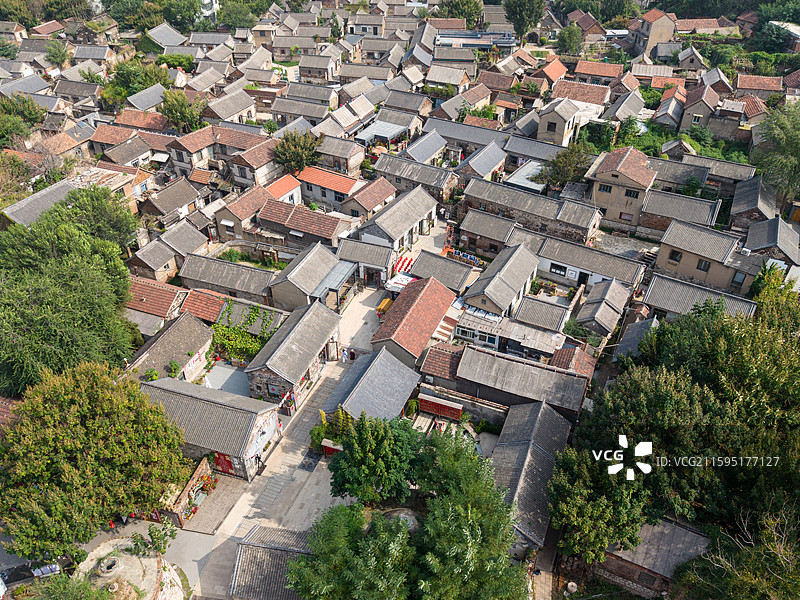 淄博颜神古镇图片素材