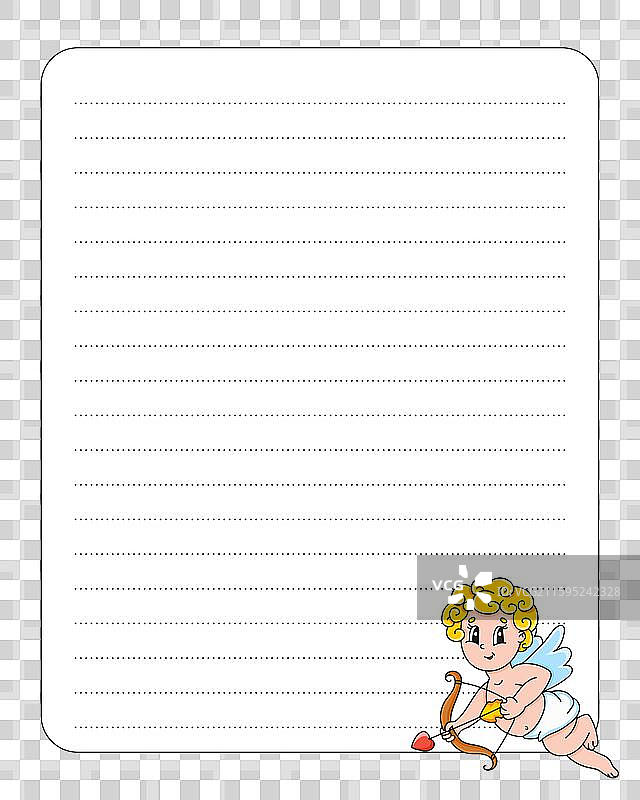 日记本手写用线条纸模板图片素材