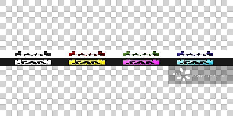 出租图标挂牌，孤立图片素材