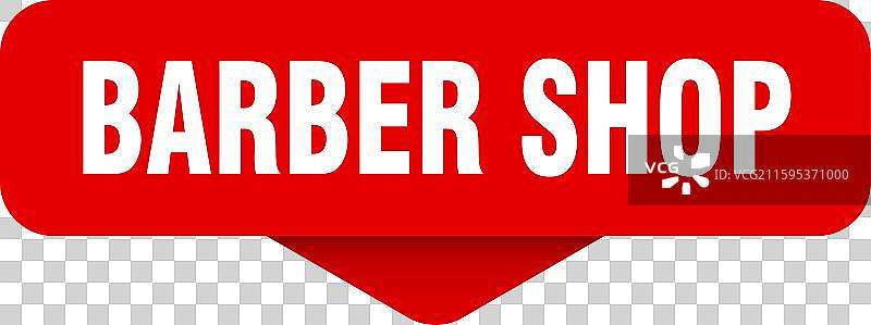 理发店贴纸 理发店招牌图片素材