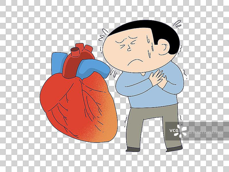 心脏病患者图片素材
