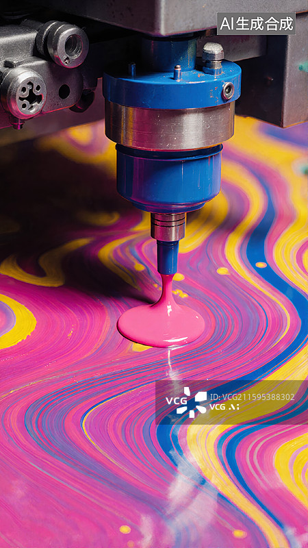 【AI数字艺术】数控雕刻彩色图案图片素材