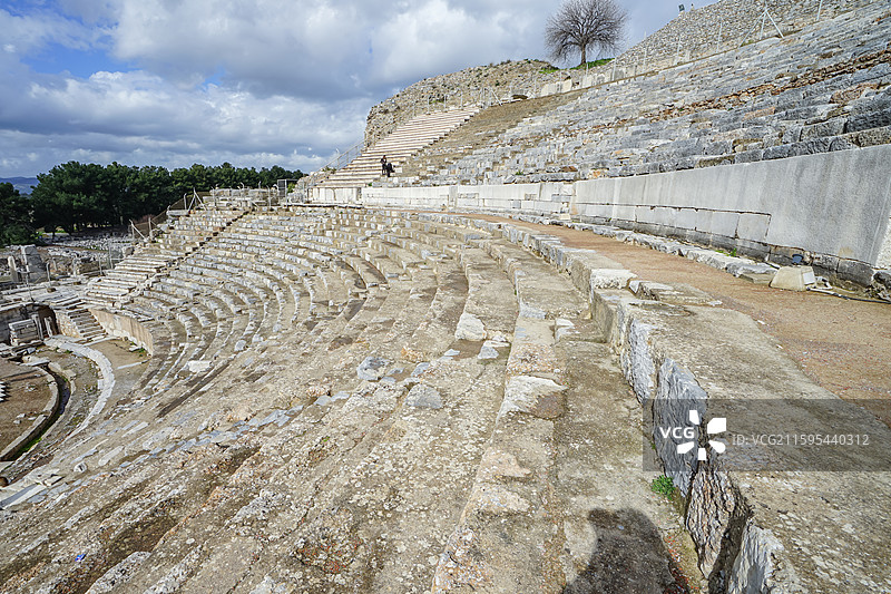 土耳其以弗所，埃菲索斯大剧场图片素材
