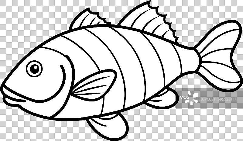 海神鲉鱼哭泣图标图片素材