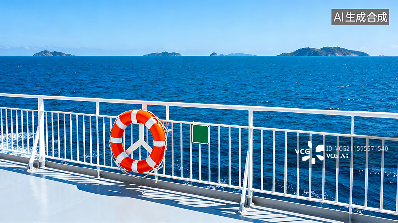 【AI数字艺术】港口集装箱，航空港，海上运输图片素材