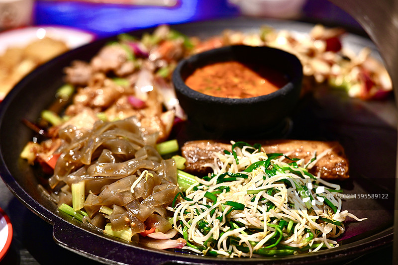 贵州烙锅美食图片素材