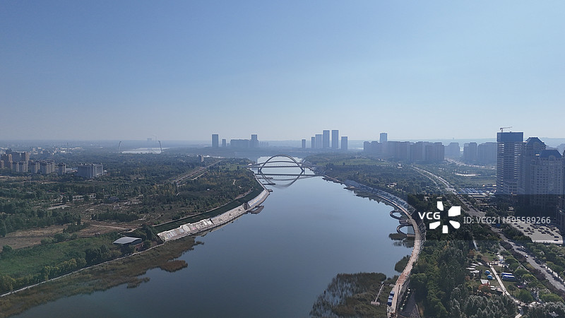 鄂尔多斯伊金霍洛旗乌兰河图片素材