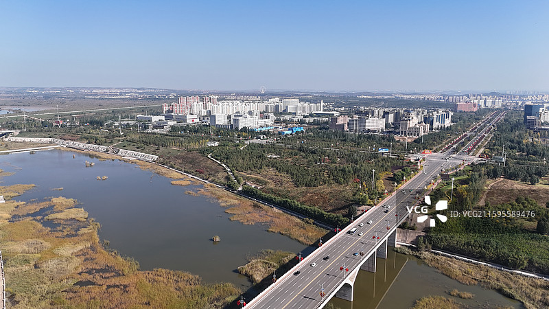 鄂尔多斯伊金霍洛旗乌兰河图片素材