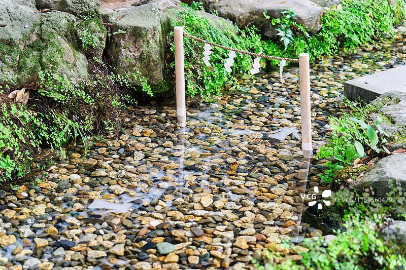 日本埼玉县川越市冰川神社-爱情神社图片素材