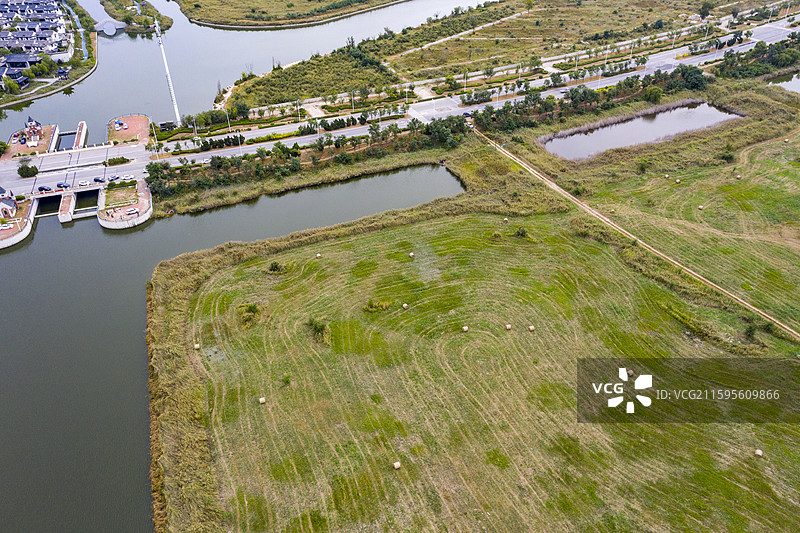 天津市静海区鸿雁岛图片素材