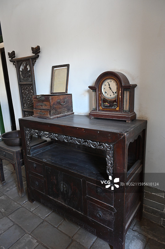 伊金霍洛旗郡王府内蒙古蒙古族王爷的府邸图片素材