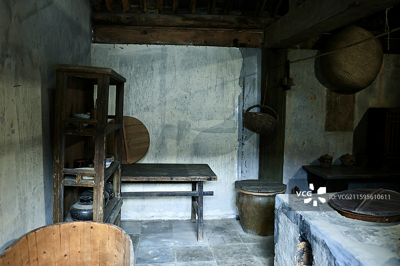 无锡水浒城武大郎居住地图片素材