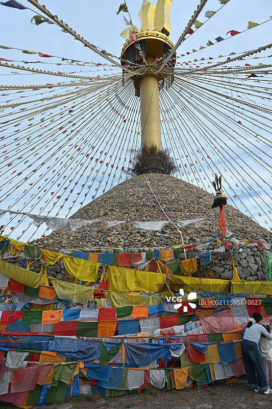 鄂尔多斯伊克敖包图片素材
