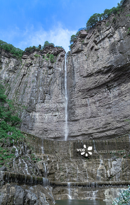 南太行龙口瀑布图片素材