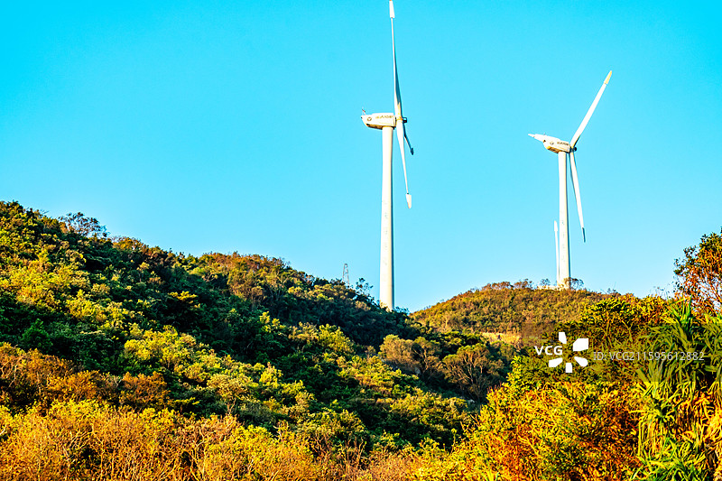 珠海风车欧米茄日出图片素材
