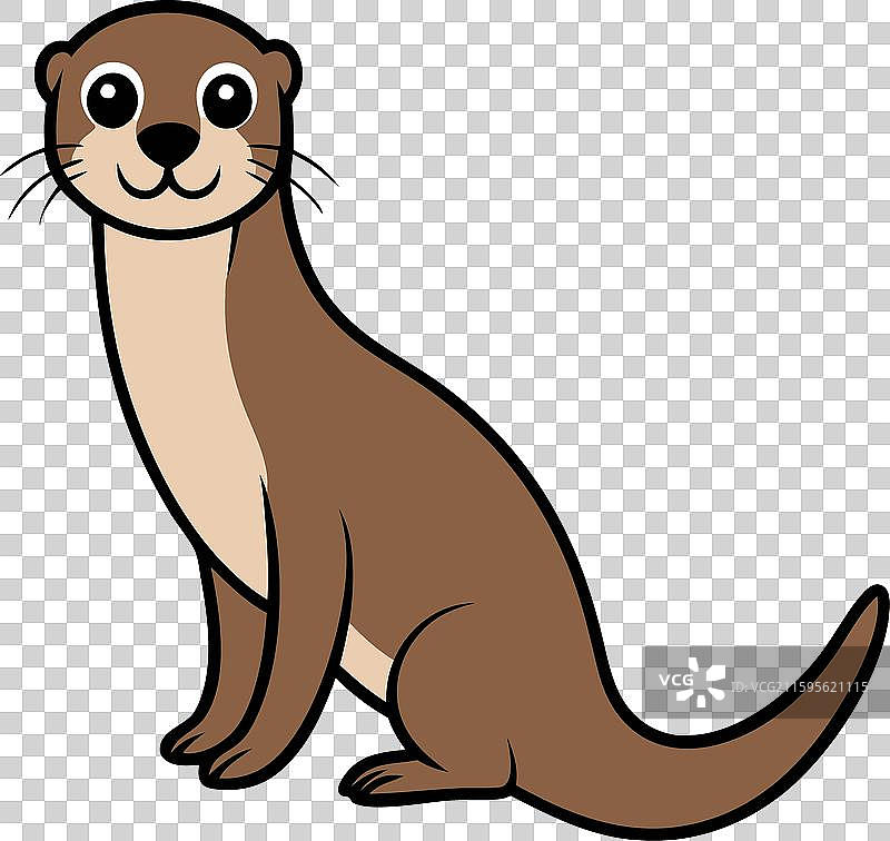 欧洲水獭图标图片素材