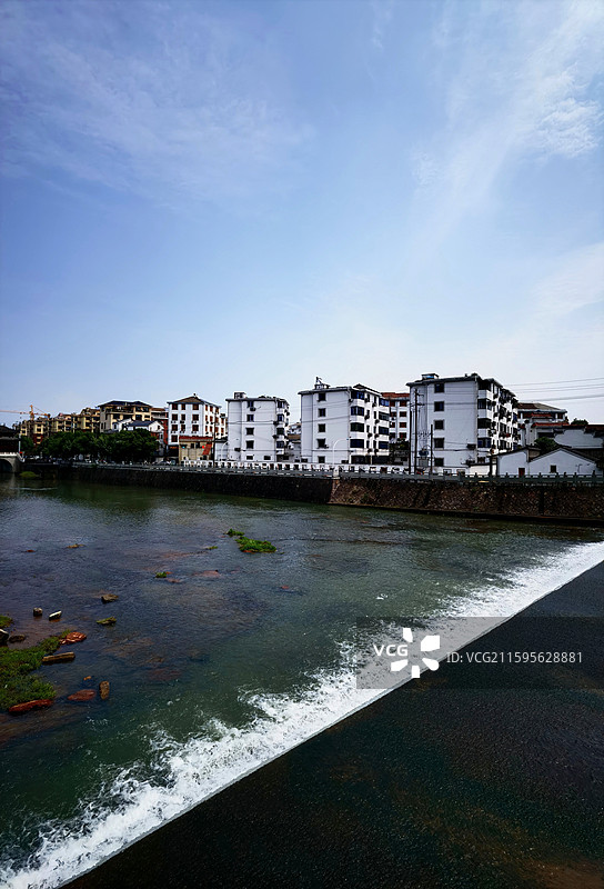 白龙桥水坝图片素材