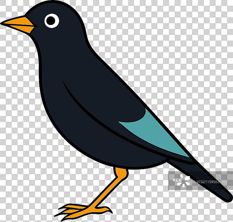 欧洲椋鸟图标图片素材