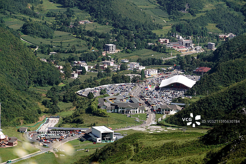 贵州省六盘水市阿西里西韭菜坪景区图片素材