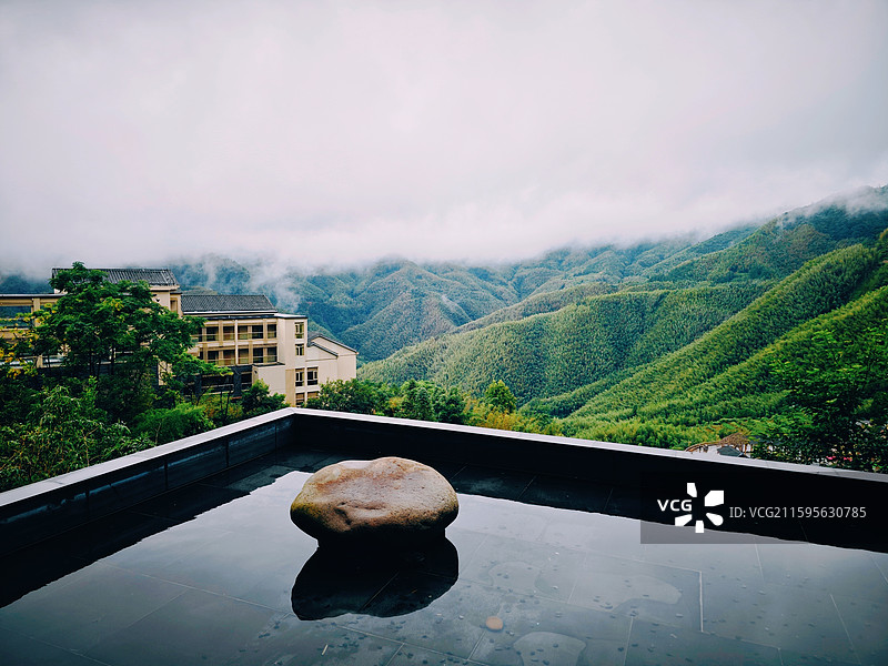 马安半山云居图片素材