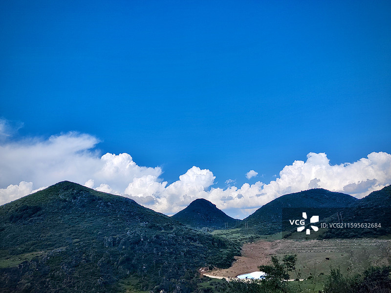 贵州毕节市威宁县百草坪的风景图片素材