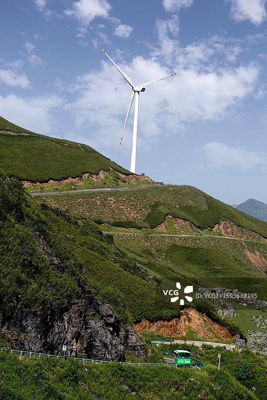 贵州省六盘水市阿西里西韭菜坪景区图片素材