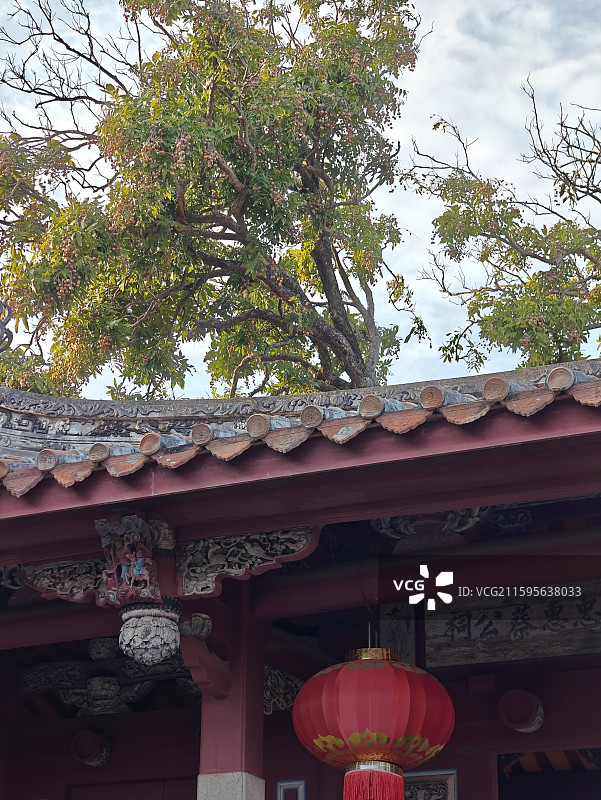泉州洛江区洛阳桥南蔡襄祠-蔡忠惠公祠图片素材