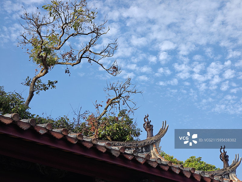 泉州洛江区洛阳桥南蔡襄祠-蔡忠惠公祠图片素材