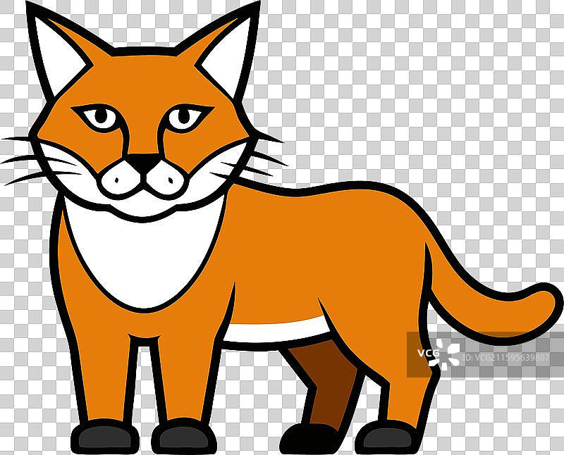 欧洲野猫标志图片素材