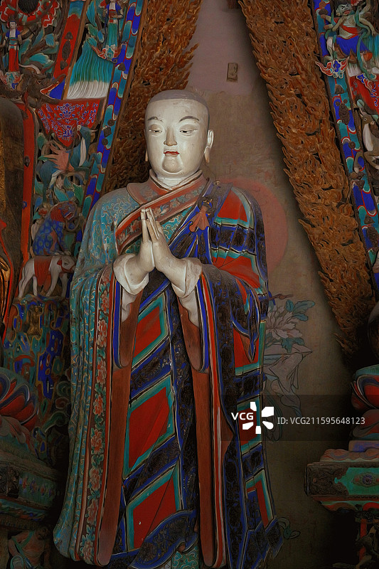 山西大同阳高县云林寺景观图片素材