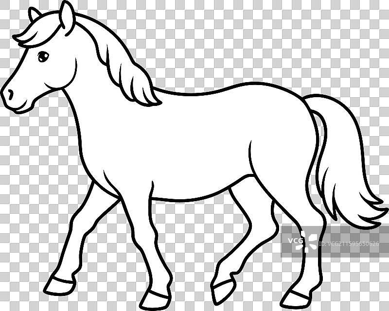 埃克斯穆尔小马图标图片素材