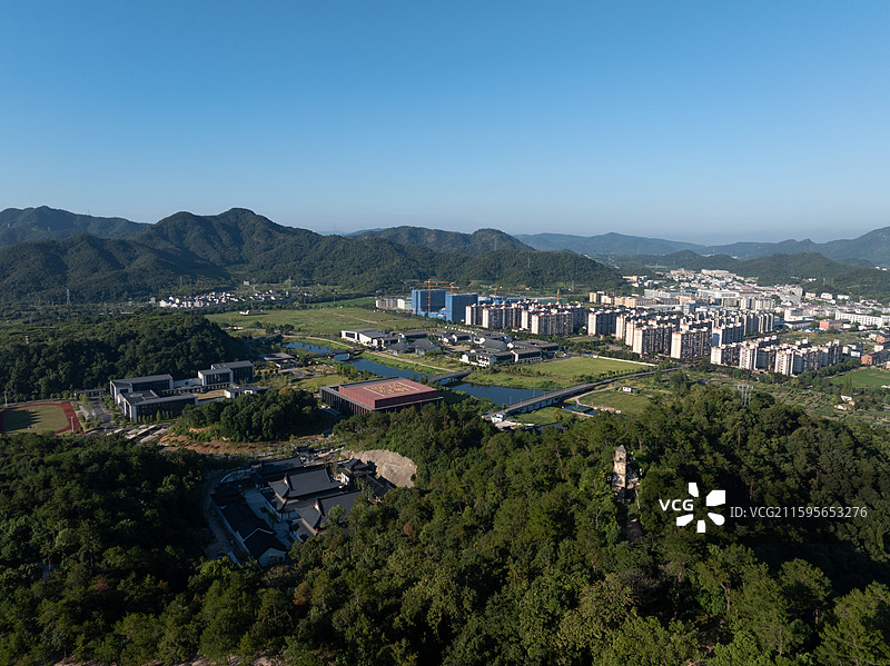 诸暨枫桥经验枫桥学院图片素材