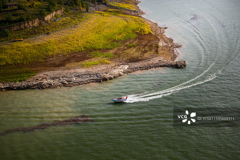 老牛湾黄河大峡谷图片素材